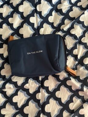 Navy Travel Cosmetics Bag